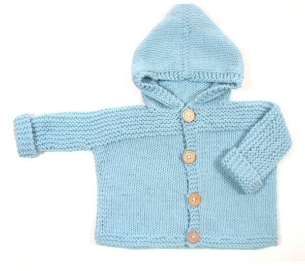 KSS Light Blue Colored Hooded Sweater (24 Months) - Click Image to Close
