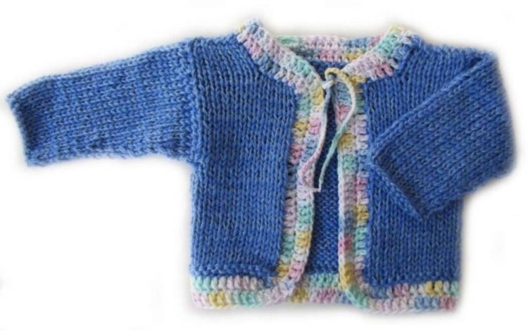KSS Blue Sweater/Cardigan (6-9 Months)