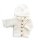 KSS Soft White Baby Sweater/Cardigan with a Hat Newborn SW-733