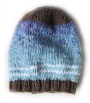 KSS Blue/White/Grey Knitted Cap 13-15" (6-12 Months)