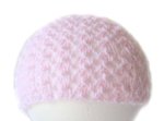 KSS Lacy Pink Handmade Cap Size 13" (3 months) HA-824