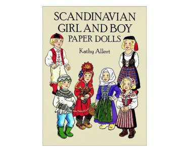 Scandinavian Girl and Boy Paper Dolls by Kathy Allert