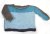 KSS Blue/Brown and Green Baby Pullover Sweater (12 Months) SW-869