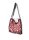 KSS Dark Red/Black Kids/Adults Lined Crocheted Large Bag TO-133