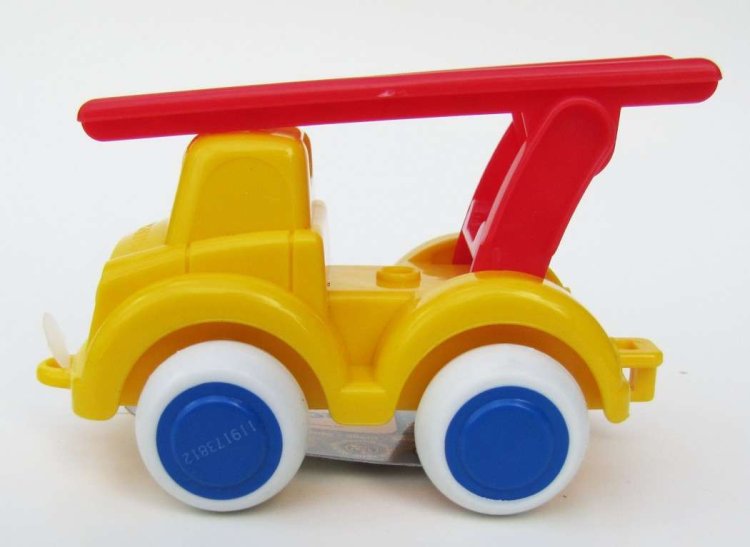 Viking Toys 4" Chubbies Ladder Truck Yellow - Click Image to Close