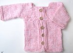 KSS Pink Baby Sweater/Cardigan (12 Months)