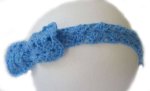 KSS Blue Crocheted Headband 17 - 19" (2 & up)