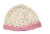 KSS Natural with Pink Cotton Hat 14 - 16" (6 - 18 Months)