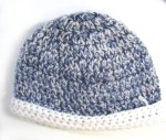 KSS Icy Blue Baby Beanie 14" (6 Months)