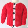 KSS Bright Red Toddler Sweater/Cardigan (3-4 Years)