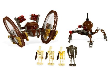 LEGO Star Wars Hailfire Droid & Spider Droid