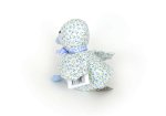 Teddykompaniet Duck Rattle Blue (Anka m. Skallra)