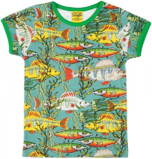 DUNS Sweden Adult Size "SEA" Short Sleeve Organic Cotton Top 34/XS - Click Image to Close
