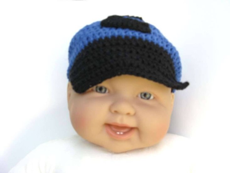 KSS Blue Cotton Baseball Cap Size 17" (2-3 Years) - Click Image to Close