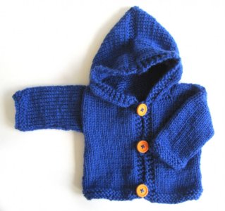 KSS Navy Blue Hooded Sweater/Jacket (6 Months) SW-690