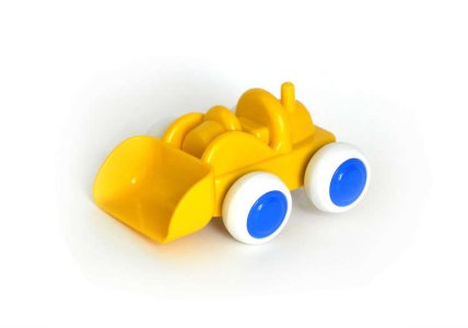 Viking Toys 4" Chubbies Bulldozer Yellow