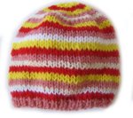 KSS Fire Striped Cotton/Acrylic Hat 14 - 16" (6 - 18 Months)