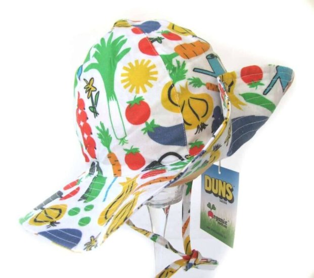 DUNS Baby Organic Cotton Garden Sun Hat Size Small (6-12M) - Click Image to Close
