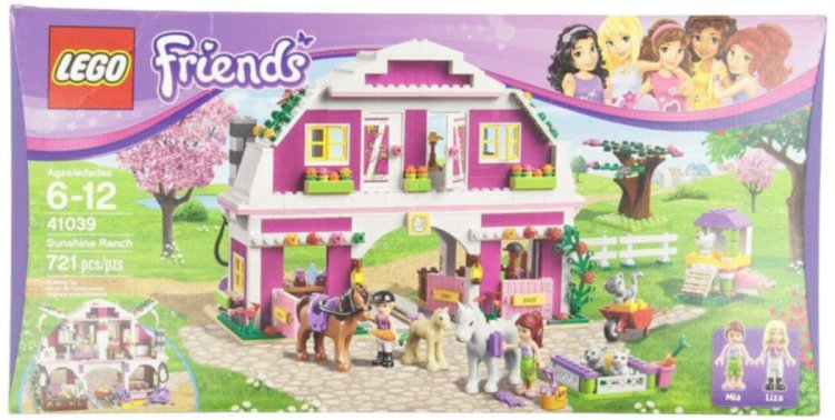 LEGO Friends Sunshine Ranch 41039 - Click Image to Close