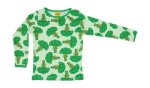 DUNS Sweden Adult "Broccoli" Organic Cotton Long Sleeve Top 44/46/XLarge