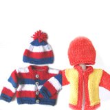 KSS Baby Bright Color Sweater Sets 0 - 24 Months
