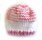 KSS Pink/White Knit Beanie 10" (Newborn)