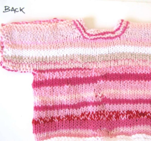 KSS Pink/White Striped Toddler Sweater Vest (3 Years) SALE! - Click Image to Close