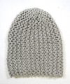 KSS Grey Colored Soft Ribbed Cap 14" (3-6 Months) HA-731