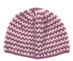 KSS urple and Natural Crocheted Hat 18" (12-24 Months) KSS-HA-602