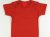 KSS Plain Red 100% Cotton Baby T-shirt 6-12 Months