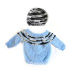 KSS Light Blue Handmade Pullover Sweater (12 Months) SW-937