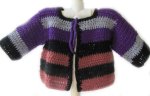 KSS Crocheted Multicolor Sweater/Jacket (2 Years)