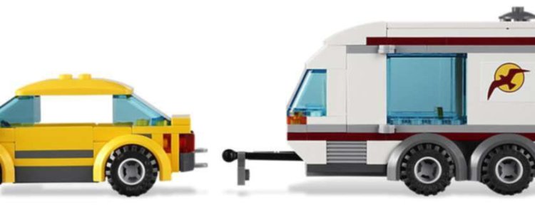 LEGO City Car and Caravan 4435