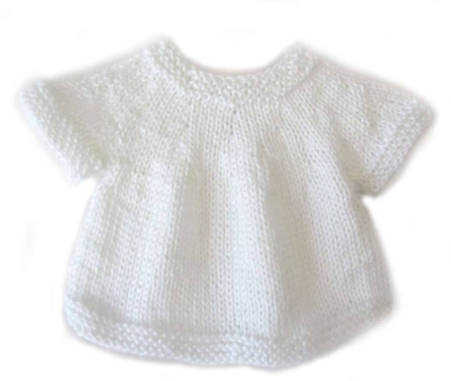 KSS White Short Sleeve Sweater/Vest (18 Months)