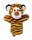 Teddykompaniet Wild Tiger Hand Puppet 2353