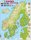 Larsen Map / Flag of Scandinavia Puzzle 75 pcs 022103 K3