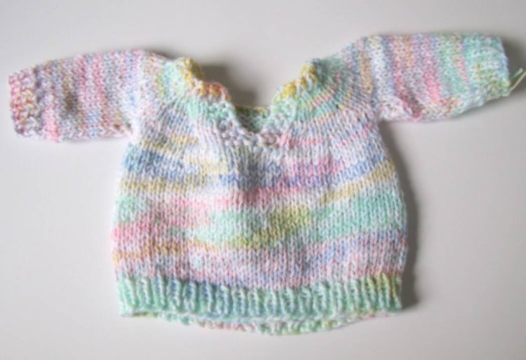 KSS Pastel Mix Pullover Sweater (6 Months) - Click Image to Close