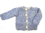 KSS Soft Lilac/Grey Colored Sweater/Jacket (12 Months) SW-875-HA-722