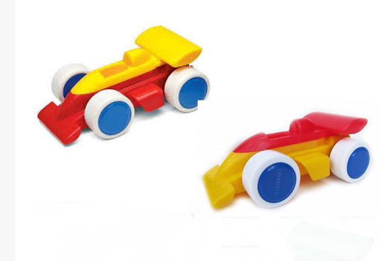 Viking Toys Sweden Two 5" Chubbies Racecars 1087 - Click Image to Close
