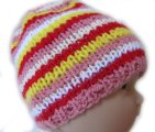 KSS Fire Striped Cotton/Acrylic Hat 14 - 16" (6 - 18 Months)