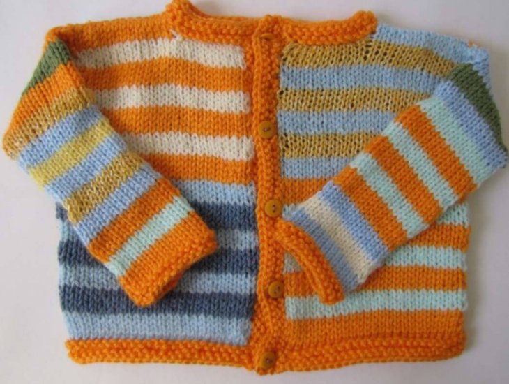 KSS Striped Blocked Sweater/Jacket 1 Years SW-297 - Click Image to Close
