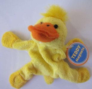 Teddykompaniet 4" Animals with Magnets Duck 1325
