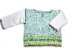 KSS Green/White Heavy Kids Pullover Sweater (4 Years) SW-1092