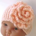 KSS Pink Knitted Acrylic Headband 15-18" (12 Months and up)