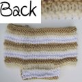 KSS Sand Striped Colored Diaper Cover 0-12 Months PA-033
