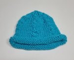 KSS Turqoise Beanie Knitted Cap 15" (3-6 Months) HA-846