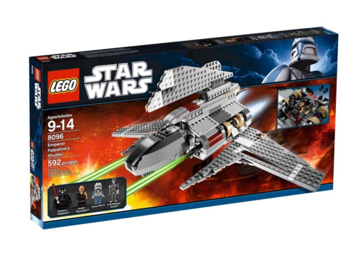 LEGO Star Wars Emperor Palpatines Shuttle - Click Image to Close