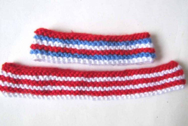 KSS Red, White and Blue Headband 12" - Click Image to Close