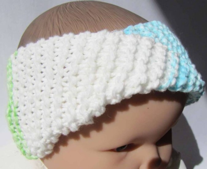 KSS Pastel Knitted Cotton Infinity Headband 14-16" HB-155