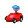 PLAN Toys Mechanical Racing Car (Red car) 4314